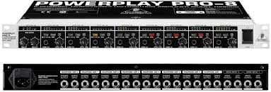 BEHRINGER 8 – CHANEL HIGH – POWER HEADPHONES MIXING & DISTRIBUTION AMPLIFIER