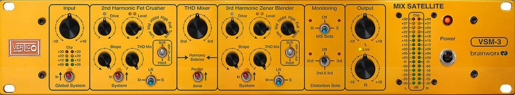 UAD VERTIGO SOUND BRAINWORX VSM 3 MIX SATELLITE